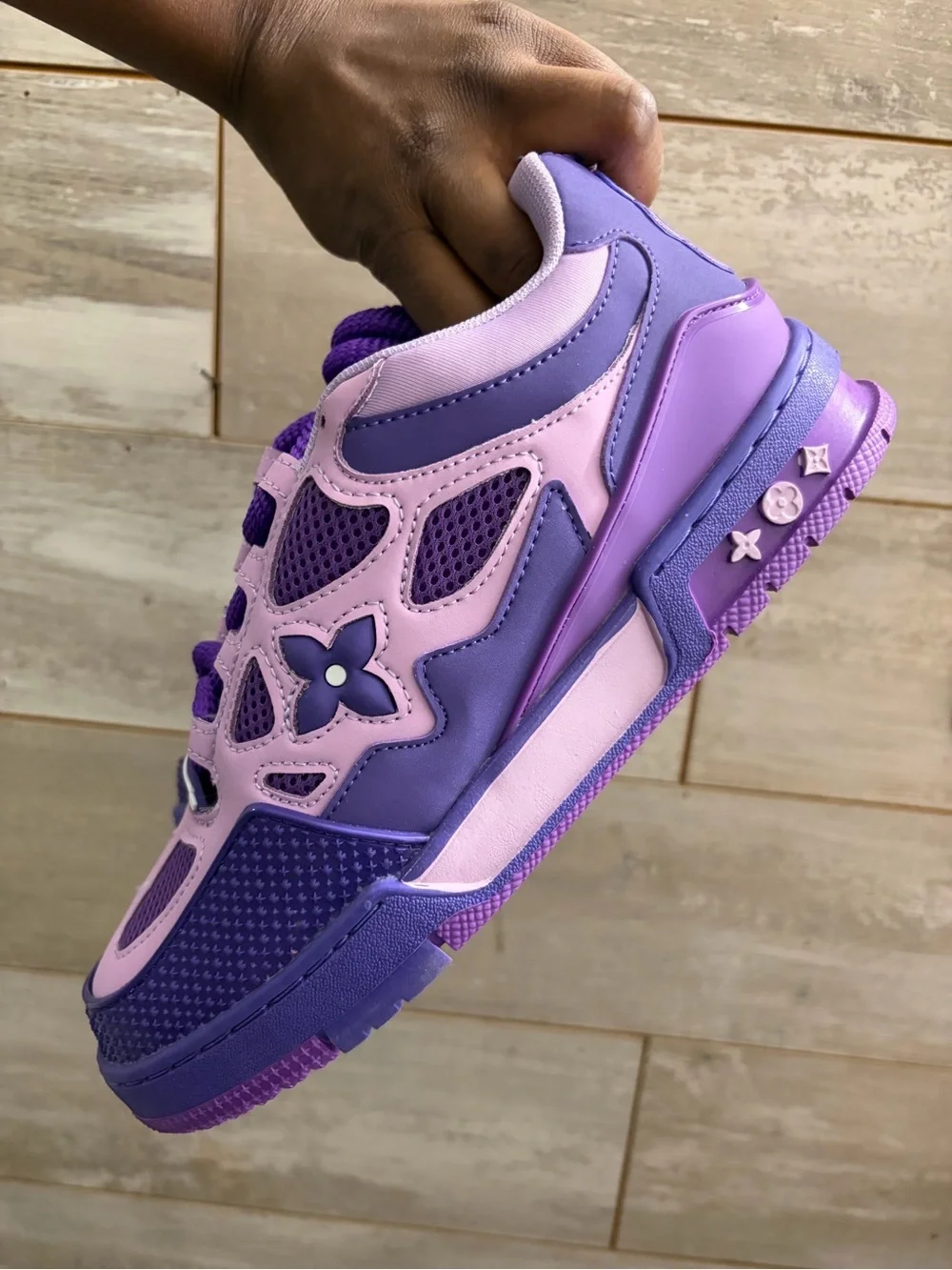 Purple Trainer Sneakers